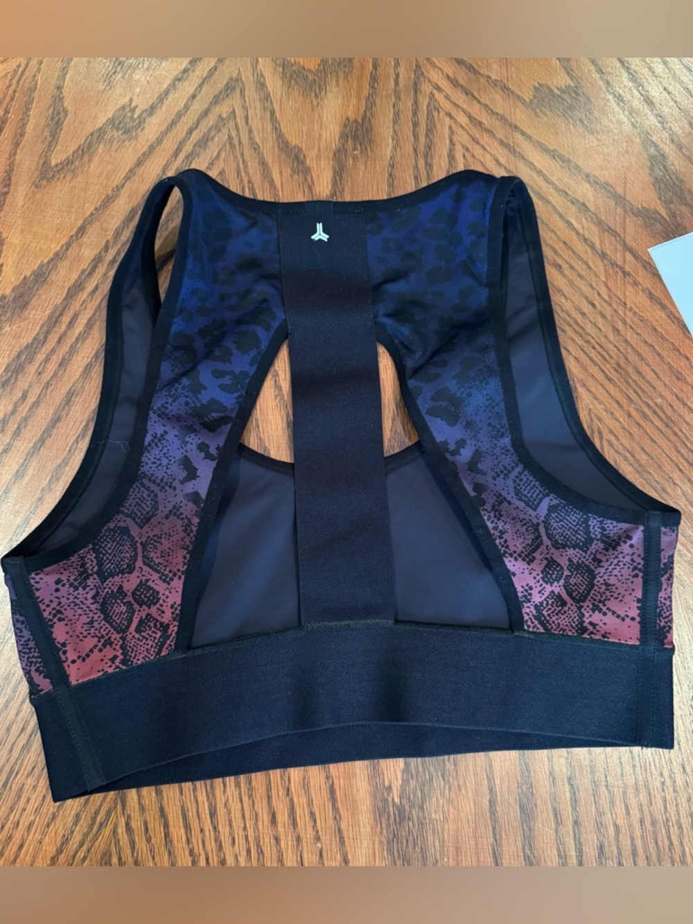 Ultracor Women's Black Leopard Print Luna Sports Bra Size S - Picture 5 of 5
